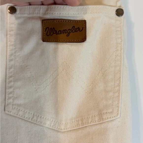 Wrangler Off-White Denim Jeans - Picture 3 of 4